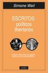 Imagen de cubierta: ESCRITOS POLÍTICOS LIBERTARIOS