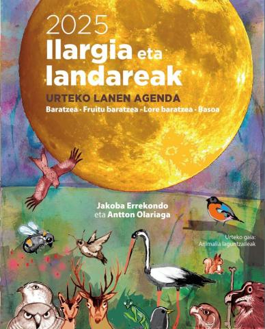 Imagen de cubierta: ILARGIA ETA LANDAREAK 2025