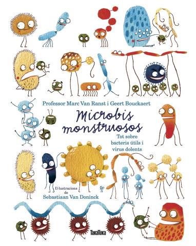 Imagen de cubierta: MICROBIOS MONSTRUOSOS