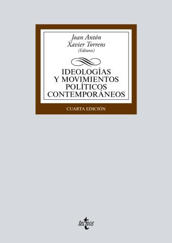 Imagen de cubierta: IDEOLOGÍAS Y MOVIMIENTOS POLÍTICOS CONTEMPORÁNEOS