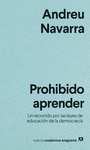 Imagen de cubierta: PROHIBIDO APRENDER