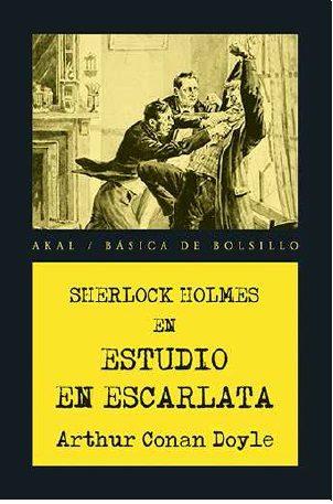 Imagen de cubierta: SHERLOCK HOLMES EN ESTUDIO EN ESCARLATA