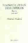 Imagen de cubierta: FILOSOFÍA EN LOS DÍAS CRÍTICOS : DIARIOS (1996-1998)