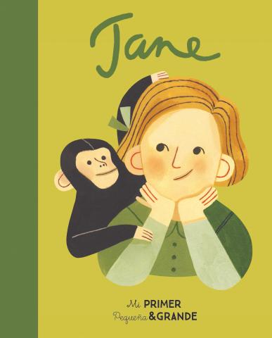 Imagen de cubierta: MI PRIMER PEQUEÑA Y GRANDE JANE GOODALL