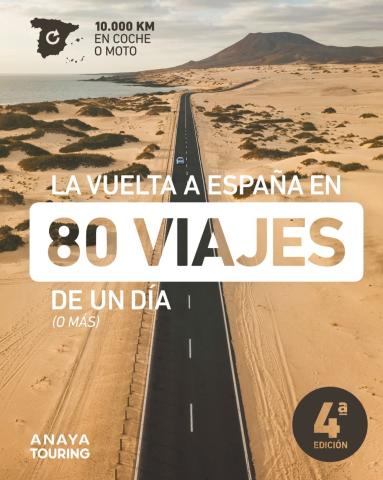 Imagen de cubierta: LA VUELTA A ESPAÑA EN 80 VIAJES DE UN DÍA