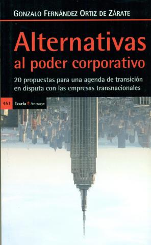 Imagen de cubierta: ALTERNATIVAS AL PODER CORPORATVIO