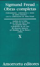 Imagen de cubierta: O.C FREUD 10 ANALISIS DE LA FOBIA DE UN NIÑO DE 5 AÑOS