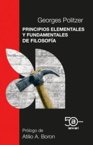 Imagen de cubierta: PRINCIPIOS ELEMENTALES Y FUNDAMENTALES DE FILOSOFÍA