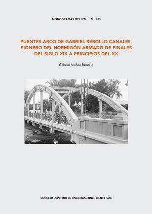 Imagen de cubierta: PUENTES-ARCO DE GABRIEL REBOLLO CANALES, PIONERO D