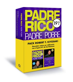 Imagen de cubierta: PACK ROBERT T. KIYOSAKI (CONTIENE: PADRE RICO, PADRE POBRE  EL CUADRANTE DEL FL