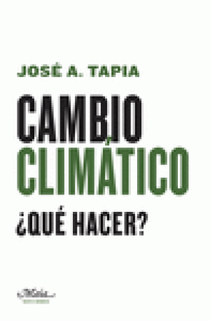 Imagen de cubierta: CAMBIO CLIMÁTICO