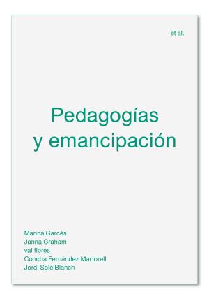 Imagen de cubierta: PEDAGOGÍAS Y EMANCIPACIÓN