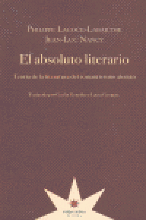 Imagen de cubierta: EL ABSOLUTO LITERARIO