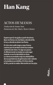 Imagen de cubierta: ACTOS HUMANOS