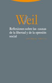 Imagen de cubierta: REFLEXIONES SOBRE LAS CAUSAS DE LA LIBERTAD Y DE L