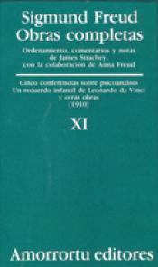 Imagen de cubierta: O.C FREUD 11 CINCO CONFERENCIAS SOBRE PSICOANALISIS