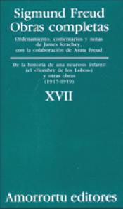 Imagen de cubierta: O.C FREUD 17 HISTORIA DE UNA NEUROSIS INFANTIL